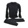 Комплект термобілизни (штани+ футболка з довгим рукавом), розмір L, Black