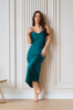 Коктейльна Сукня Slip Dress 25027 Зелена