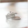Элегантное кольцо корона / серебряное кольцо