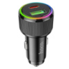 Автомобільний зарядний пристрій HOCO NZ14A Guerrero PD20W+QC3.0 car charger Black (6942007620437)