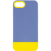 Чохол TPU+PC Bichromatic для iPhone SE 2 / 3 (2020 / 2022) / iPhone 8 / iPhone 7, Blue / Yellow - купити в SmartEra.ua