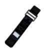 Ремінець для годинника Nylon Pro Black 20 мм Modfit, чорний нейлоновий браслет