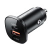 Автомобільний зарядний пристрій ACEFAST B1 mini 38W(USB-C+USB-A) dual-port metal car charger (6974316280330)