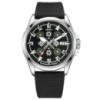 Чоловічий механічний годинник Awarder 040 Embroidery Silver-Army Green Black Automatic з сапфіровим склом 10ATM