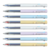 Ручка гелева автоматична 3 в 1, 0.5мм, синя, чорна, червона