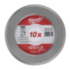Диск відрізний по металу MILWAUKEE, SCS 41/125х1,5 PRO+, діаметр 125мм, (10шт) металевий футляр