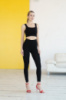 Комплект жiночий лосини + топ «Eva» чорний (1667956258)