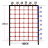 Гладіаторська сітка для лазіння 200 x 150 см S-Hook для дитячих ігрових комплексів