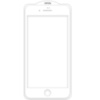 Захисне скло SKLO 5D (тех.пак) для Apple iPhone 7 / 8 / SE (2020) (4.7«)
