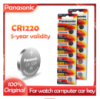 Батарейка Panasonic CR1220 (ECR1220/ GPCR1220/ DL1220) LITHIUM