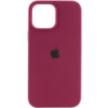 Чохол Apple iPhone 14 Pro Max - Silicone Case Full Protective (AA) Бордовий / Maroon - купити в SmartEra.ua