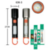 Ліхтар BL-636-3TG (WHITE+RED+BLUE)+COB(WHITE+RED), Li-Ion, ЗП Type-C, zoom