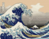 Картина за номерами «Велика хвиля у Канагаві» 40х50см