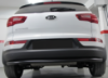 Задняя дуга AK002 Черная (нерж.) для Kia Sportage 2010-2015 гг