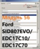 Модуль 56 загрузчика прошивок PCMflash - Ford SID807EVO/EDC17C10/EDC17C70