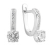 Серебряные серьги CatalogSilver с фианитами (2176435)