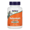 NOW Selenium 100 mcg 250 таб