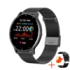 Розумний годинник Modfit Business All Black Mesh 41 мм (1077-0227) з AMOLED дисплеєм та функцією дзвінків