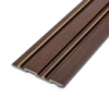 Рейка декоративная PS 2900х120х12мм Темный орех с золотом SW-00002131-