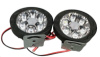 Фара дополнительного света LED  LED L8-9W овальная 64*55*29мм FLOOD 12V DC 1,5W 6 шт. 6000К IP67 900Lm  2 шт. VDK