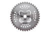 Диск для тримера Intertool 255мм x 40Т побідитовий підрізний 4 (DT-2350)