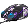 Игровая мышка с подсветкой Gaming Mouse X6 / Мышка для ноутбука / Проводная YV-908 компьютерная мышь