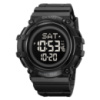 Чоловічий спортивний годинник Skmei 2230BKBK All Black з підсвіткою та водозахистом 5 ATM