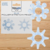 Набір з 2 ерекційних кільця блакитного кольору «Power Stretchy Rings 2 pcs» від Joy Toy
