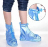 Многоразовые водонепроницаемые чехлы бахилы для обуви с молнией и шнурком-утяжкой ART-801