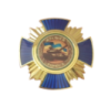 Нагрудний знак «Кращий танкіст» синій