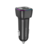 Автомобільний зарядний пристрій BOROFONE BZ28A Trophie PD30W+QC3.0 car charger Black (6941991110818)