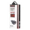 Зарядний пристрій RDX-020 BLACK 1USB 2400 mAh (без кабелю)