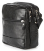 Сумка чоловіча шкіряна 700926 Чорна