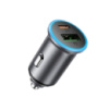Автомобільний зарядний пристрій ACEFAST B15 65W (USB-A+USB-C) dual port metal car charger (6974316284963)