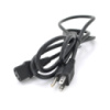 Кабель питания USA 1.2m, 0.5mm, PC-184/2 B-C13 3 pin с заземлением (американский разъем), Black, OEM Q25