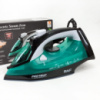 Утюг паровой RAF R.1234G с керамической подошвой 2200 Вт, Утюг с паром для дома. Цвет: зеленый
