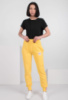 Жіночі жовті спортивні брюки