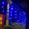 Гирлянда светодиодная от сети Штора Водоспад Y-014B 19664 2х1.5 м синий
