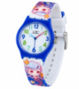 Дитячий годинник Better 012 Mermaid Blue-White з синім силіконовим ремінцем та кварцовим механізмом