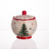Сахарница фарфоровая новогодняя New Year 500 (мл) с крышкой CR-1-5