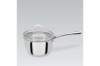 Ковш нержавеющий Maestro 160 мм x 1.8 л с крышкой (MR-3519-16S)