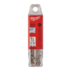 Свердло по металу HSS-G MILWAUKEE DIN1897, діаметр 2,0х38х10мм, скорочене, (10шт), пластикова коробка