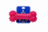 Игрушка для собак кость MODES Denta для собак розовая размер М-15 см
