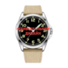 Чоловічий годинник Awarder 041 Army Sand-Silver з сапфіровим склом та водозахистом 10 ATM