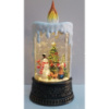 XMAS Новорічний нічник Свічка зі сніговиком WDL-23016B 24,5 см