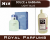 Духи на разлив Royal Parfums 200 мл Dolce & Gabbana «Light Blue» (Дольче Габбана Лайт Блю)