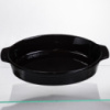 Форма для запекания овальная 36×22.5×7 (см) форма для духовки 2 литра Черный SH1290