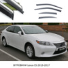 Дефлектори вікон Lexus ES 2013-2017 П/К скотч «FLY» (нерж. сталь 3D) BLXES1323-W/S (19,229)