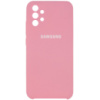 Чохол для Samsung Galaxy A72 4G / A72 5G Silicone Cover Full Camera (AAA) (Рожевий / Light pink) - купити в SmartEra.ua