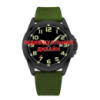Чоловічий механічний годинник Awarder 040 Army Green-Black з сапфіровим склом та автопідзаводом